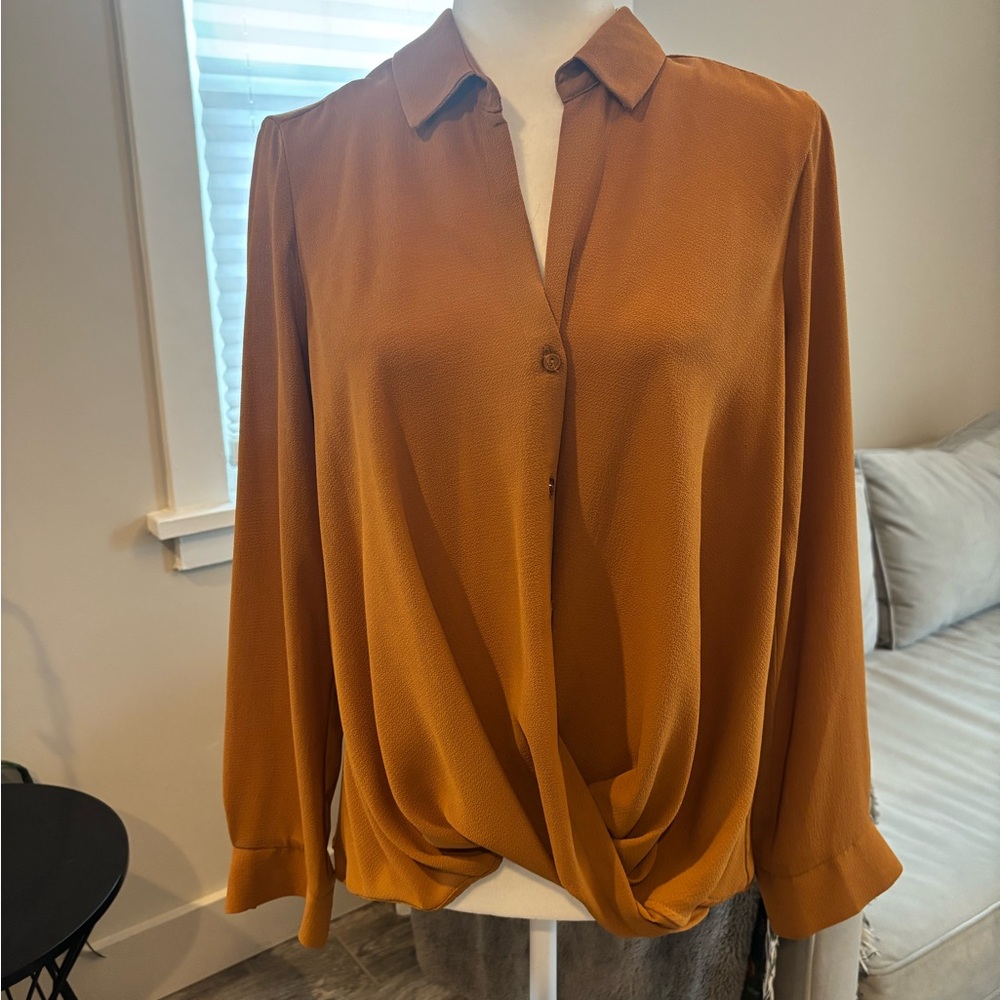 Women's Mustard Blouse